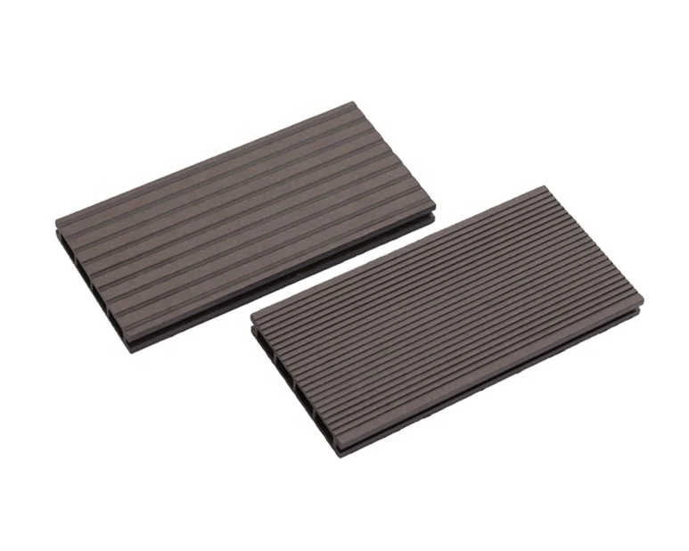 Hot Selling WPC Composite Outdoor Board Villa Outdoor Platform Square Hole Waterproof and Crack Resistant Wood Plastic Flooring