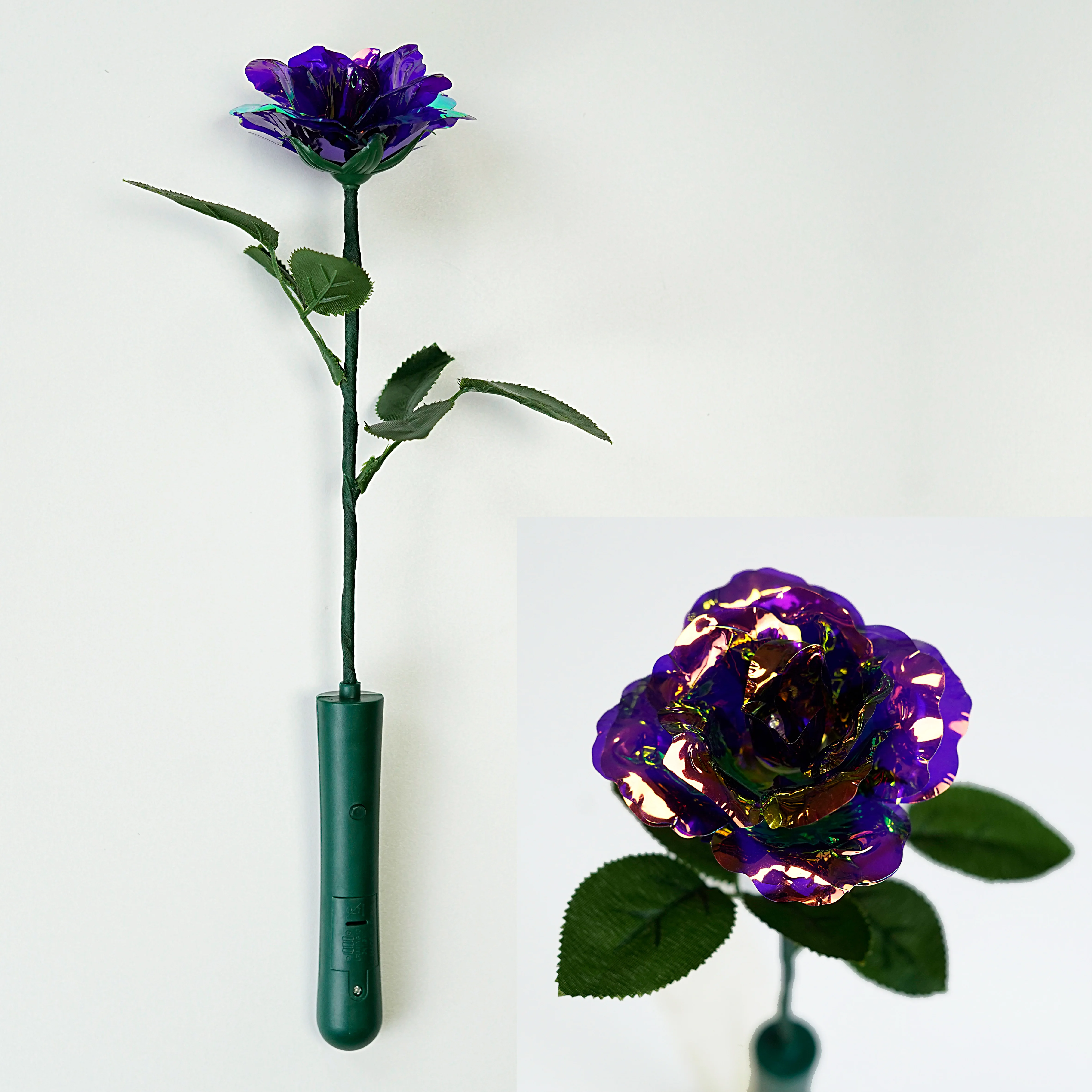 Прохладная розовая Золотая Роза 24 карат Галактическая романтическая роза со светодиодной подсветкой подарок на свадьбу День Святого Валентина матери