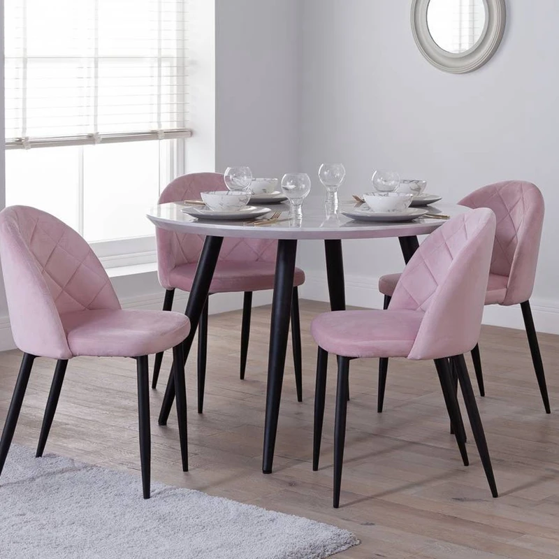Modern Furniture 4-Legs Coffee Side round home kitchen restaurant dining table