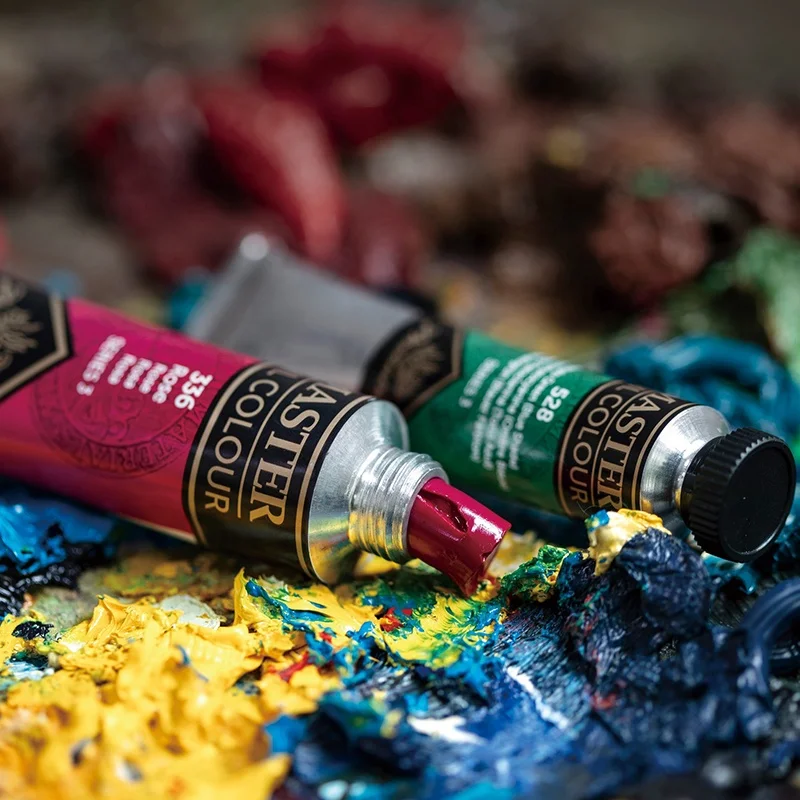 Phoenix Premium Quality Master 40 ml 120pcs Smooth Aluminum Tube Artist Art Oil Paint