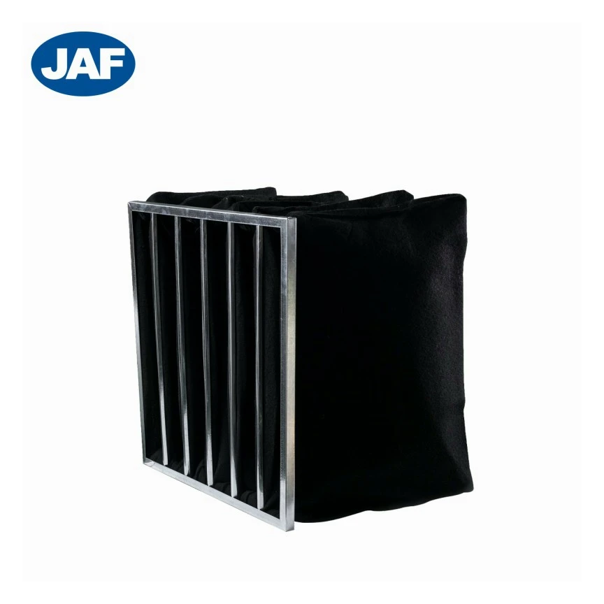 Environmental Protection Industry Carbon Filter China Air Purifier Activated Carbon Bag Filter