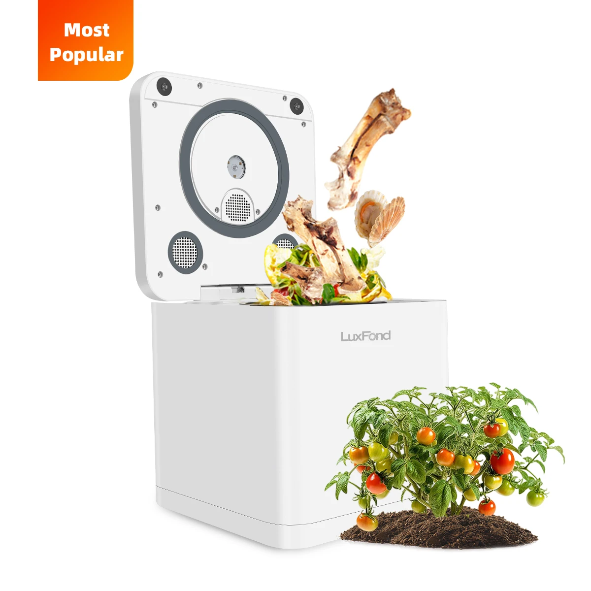 Green Technology Waste Processor Sepura Compost Food Processing Waste Disposer Composting Plant Supplier China