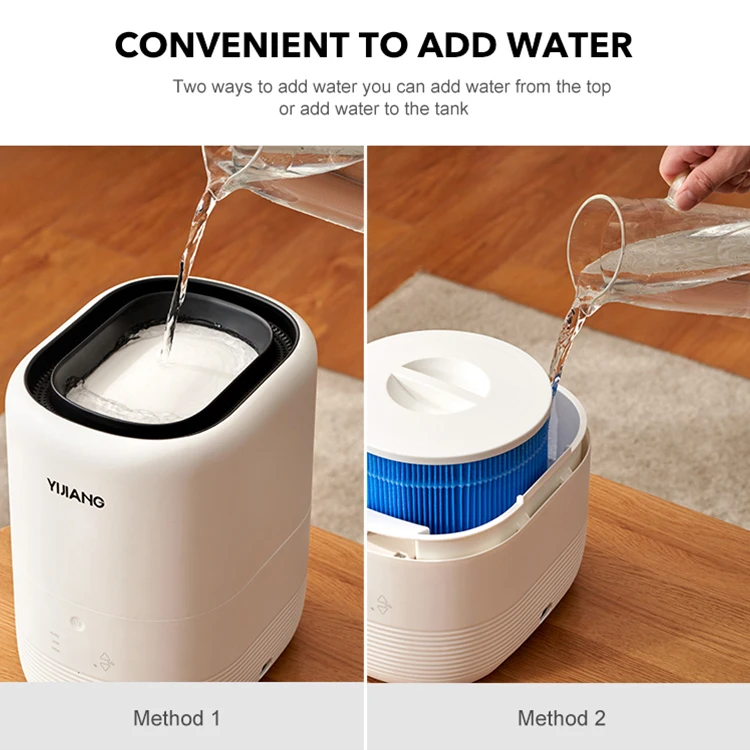 High Quality Touch Control Energy Saving 2L High Capacity Office Home Portable Air Humidifier