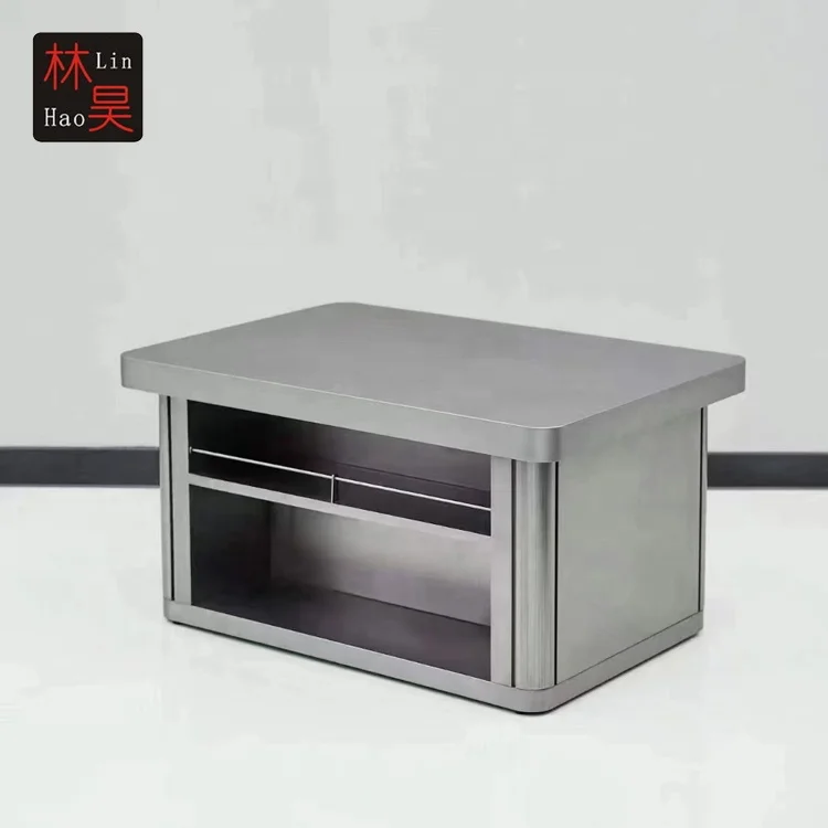 Customized round shape portable metal steel round high bar table for club pub