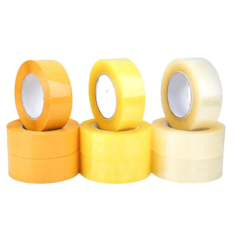 Clear High Sticky 48mm BOPP Packing Adhesive Tape Seal Tape For Box Packaging