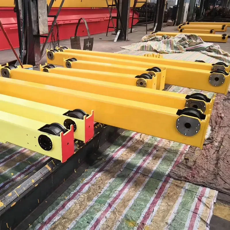 Workshop heavy duty supporting overhead crane stable running Crane End carriage end beam trolley motor