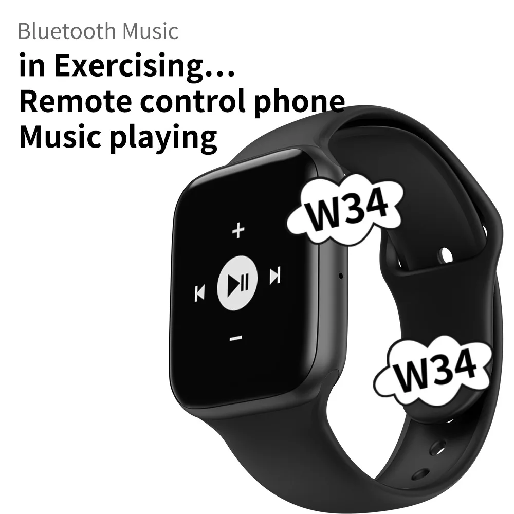 W34 Смарт-часы 2021 bt телефон iwo reloj inteligente bluetooth смарт-часы PK W46 W26 серии 6