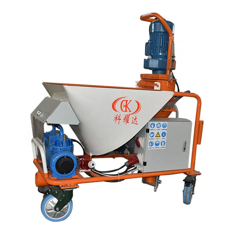 Putty Motar And Plaster Sprayer Render Spray Machine