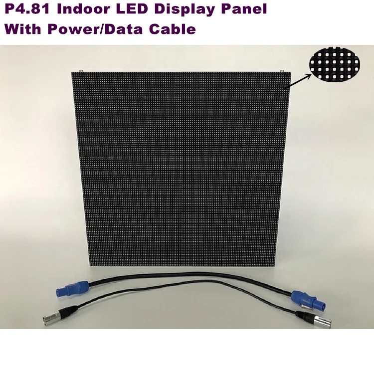Turnkey High Quality LED Screen Display Panel CE FCC IP65 P2.6 P2.9 P3 500*500mm LED Display Screen LED Video Wall For Events