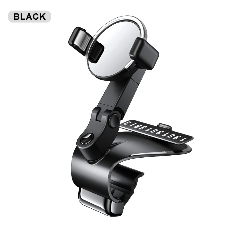 1200 degrees rotatable unique car phone holders automatic roller console AR navigation stand with number plate for xiaomi su7