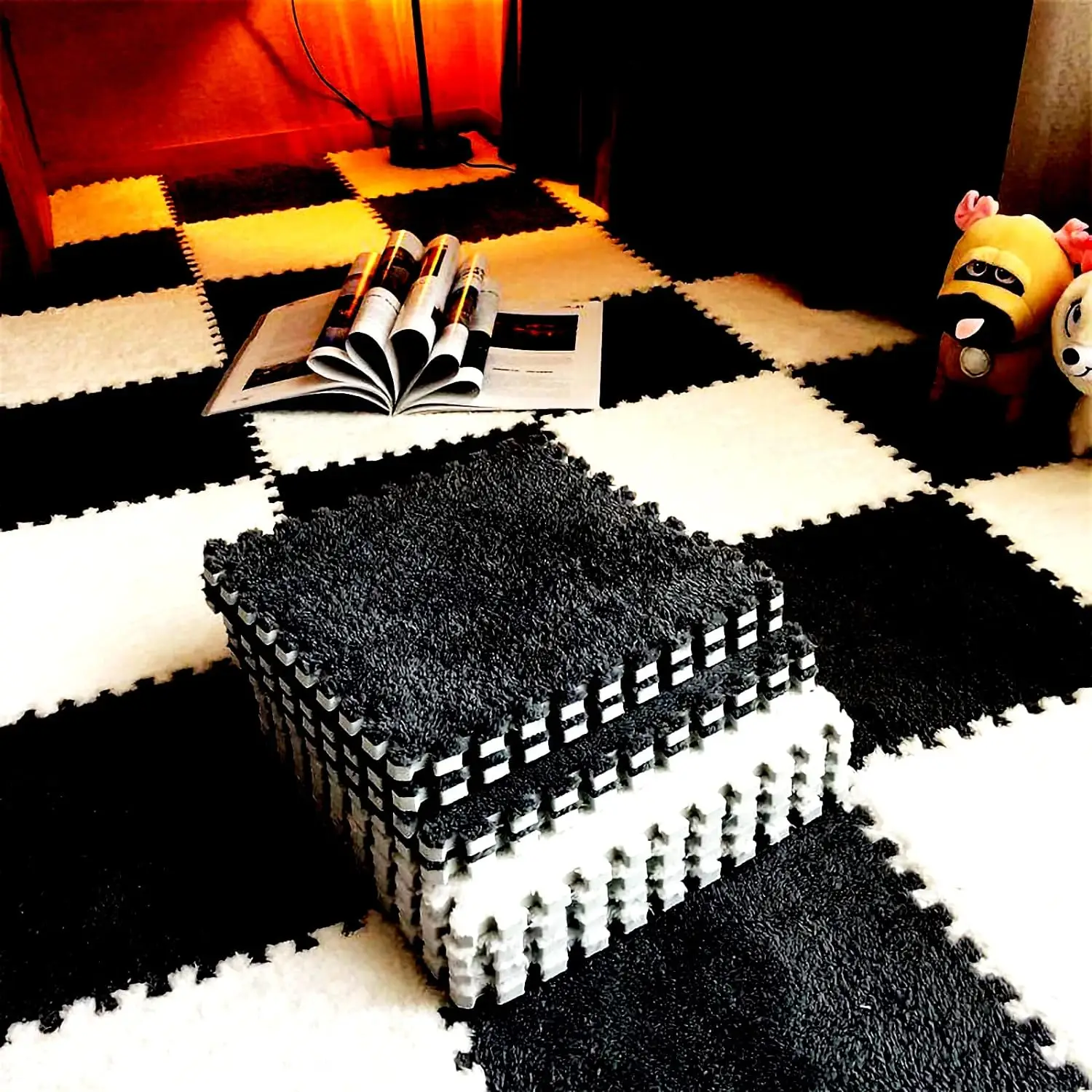 Puzzle Foam Floor Mat 30x30 Design Baby Play Mat Silicone Drawing Mat for Kids