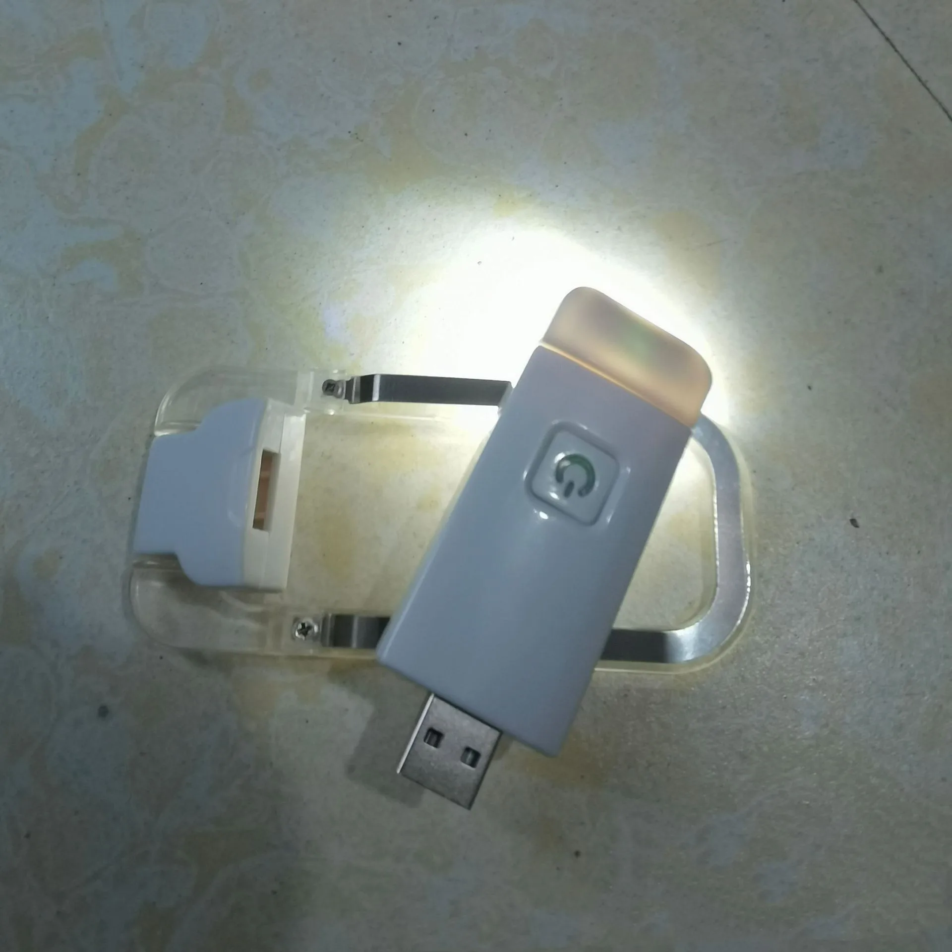 Перезаряжаемый USB-светильник для чтения в кроватке зажим на книжный светильник Регулируемый яркий Янтарный книг
