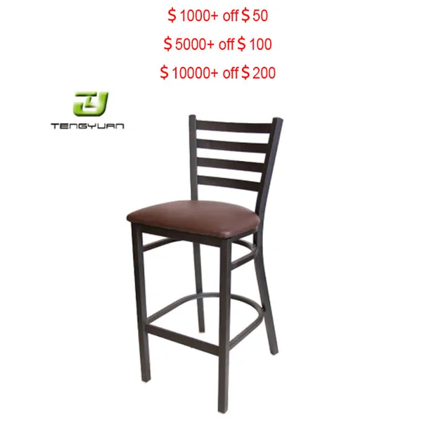 Commercial Restaurant vintage cheap metal bar stools metal bar stool high chair