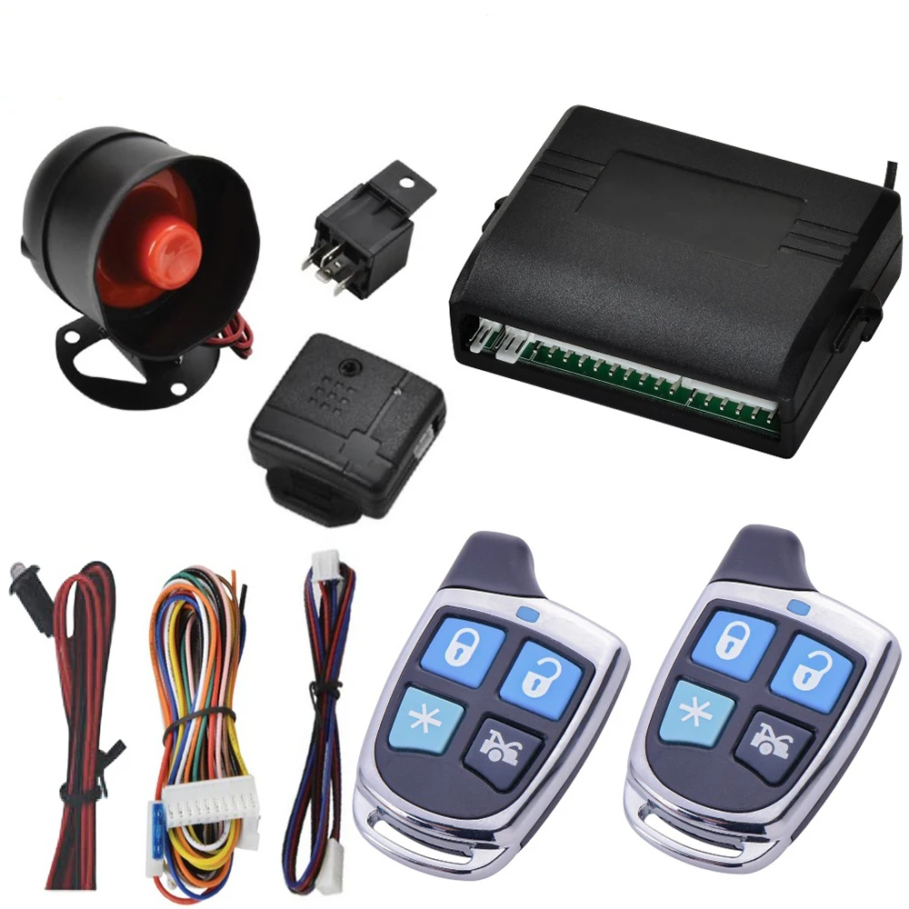 Vehicle alarm siren easy installation octopus alarm system