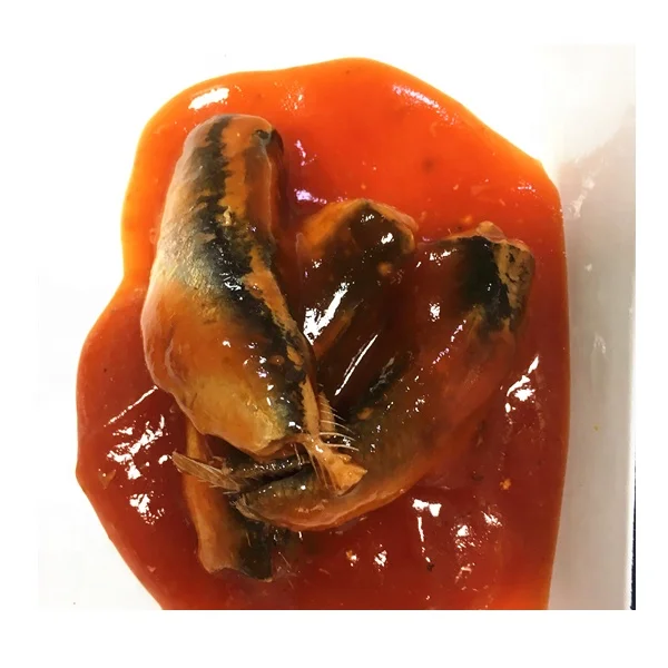 
Canned sardines in tomato sauce 155gx50 