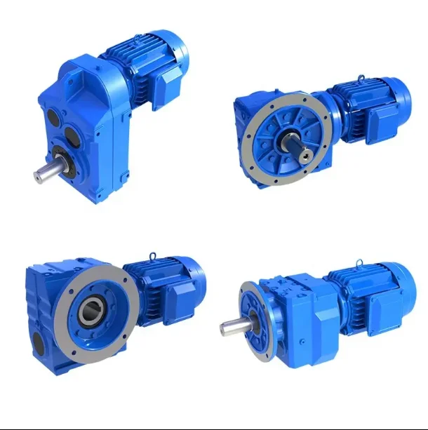 Customizable ODM F Series Parallel Shaft Helical Gearbox FAF Series Speed Reducers Flange Hollow Shaft Worm Gearing Arrangement