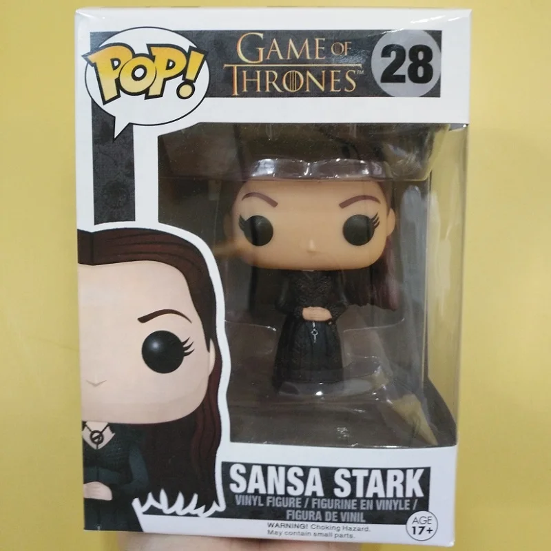 Престольная игра песня Льда и Огня FUNKO POP мощная Sansa Старк модель для украшения руки 05 06 15 27 28 29 35 37