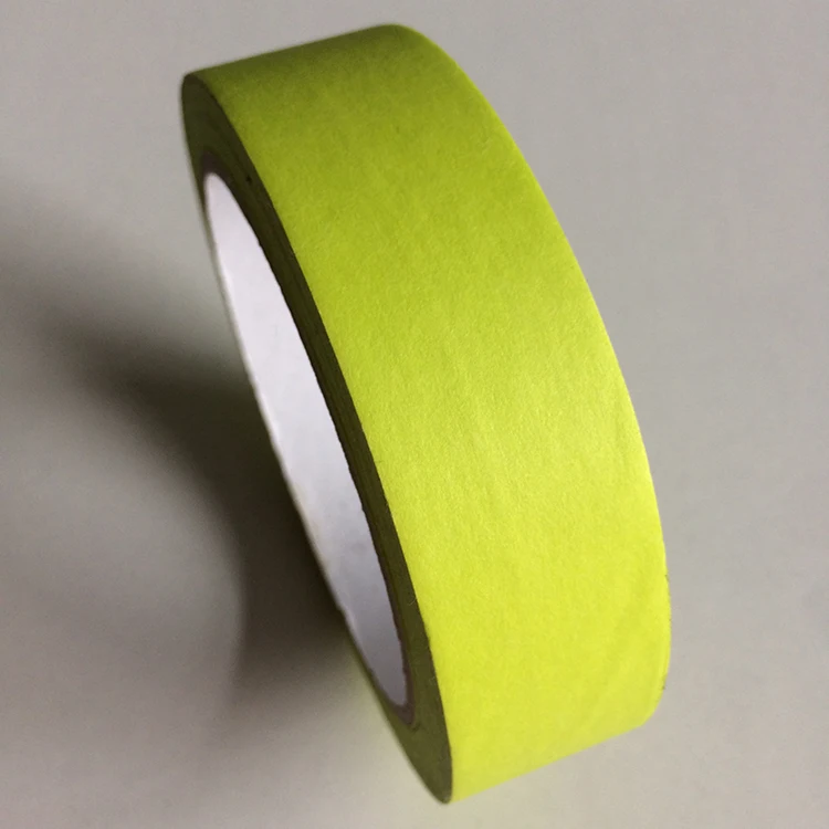 Wholesale No Residue Temperature Resistant High Quality Wide Masking Tape Tape High Temperature Resistant Ripple Paper