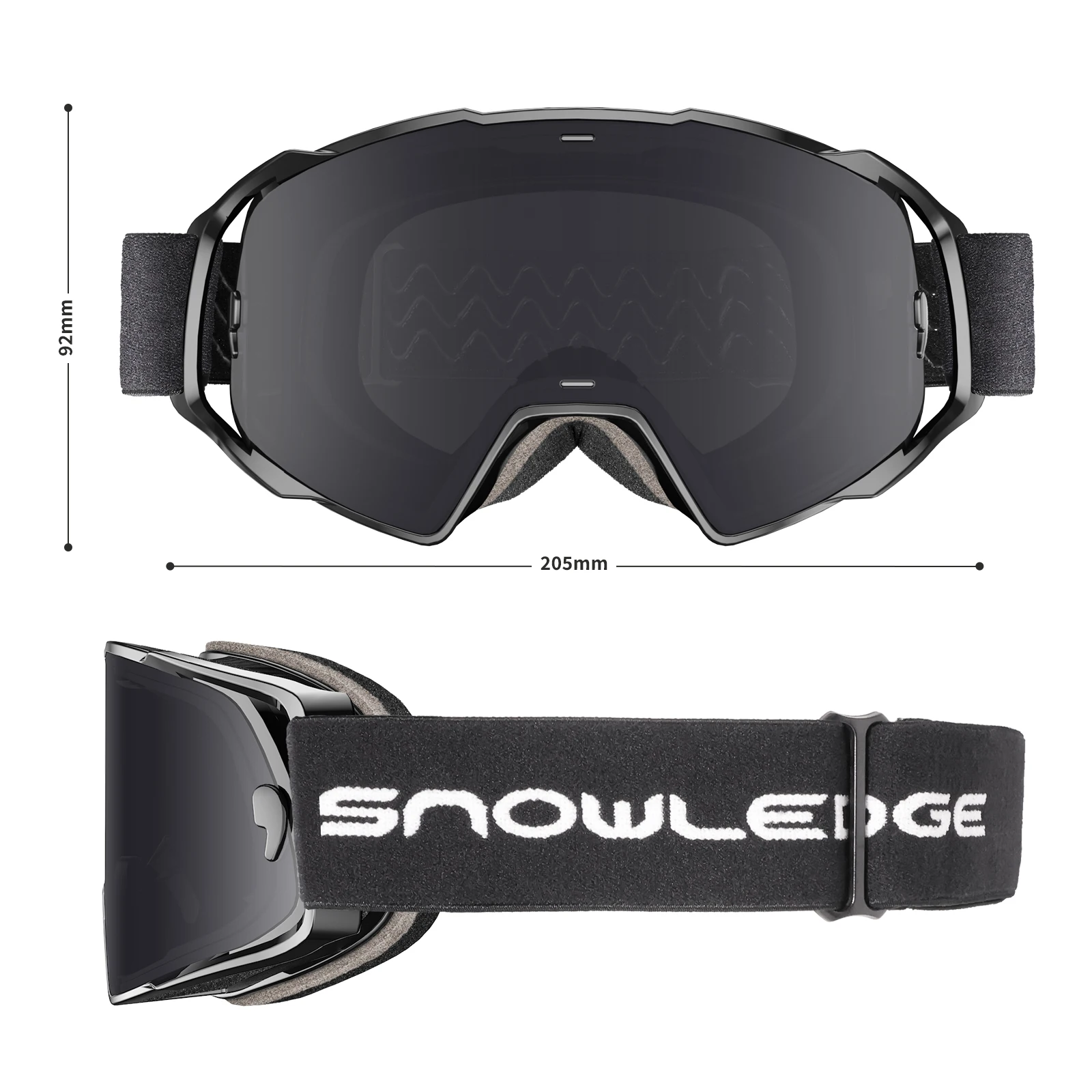 Snowledge fashion mx goggles motocross anti uv windproof custom motorcycle safety goggles glasses ATV UTV dirtbike goggles