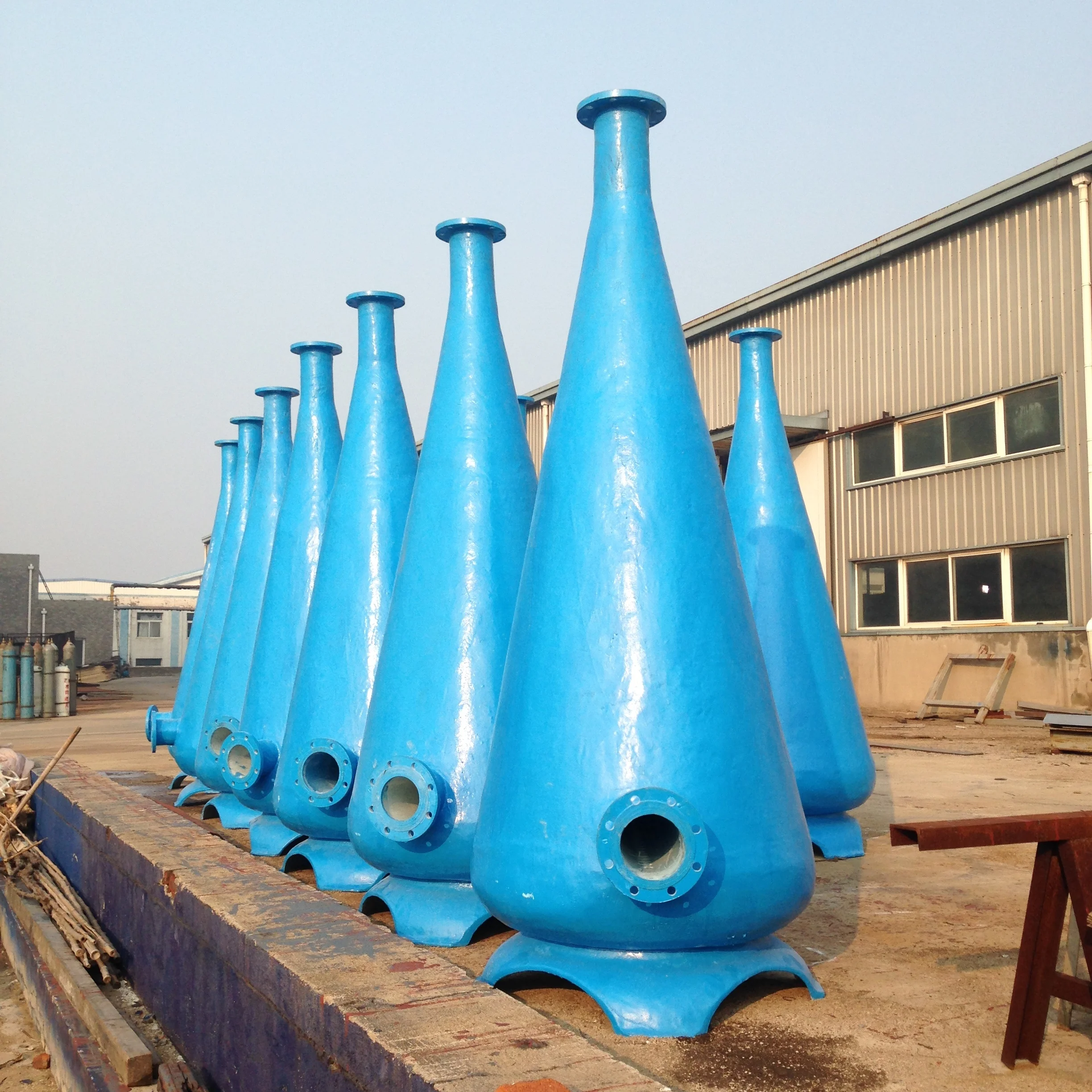 
High Quality Manufacturer FRP Oxygen Cone For Fish Farm 