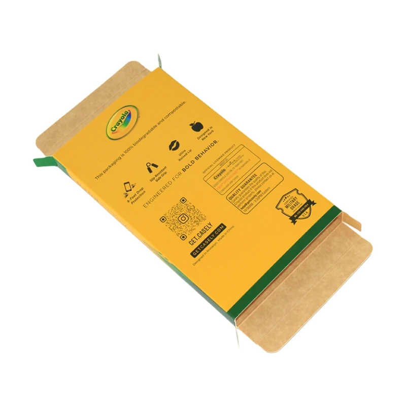 Wholesale Custom Printing recycled kraft paper box degradable Essential oil Cosmetics packaging box