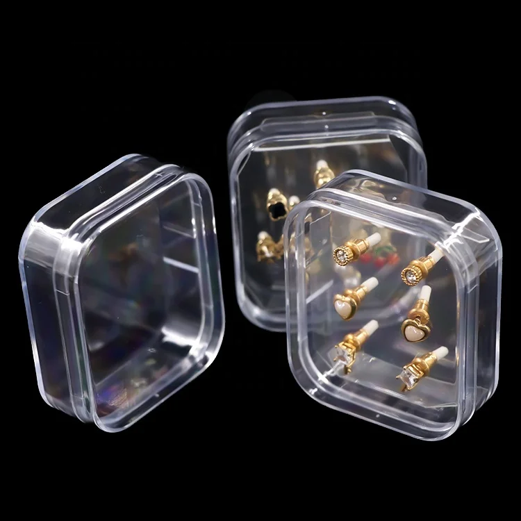 Small Clear Plastic Display Packaging Boxes Box for Keychain
