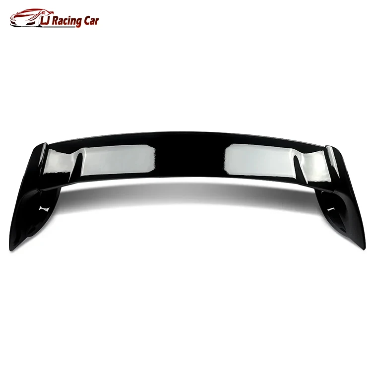 Car Accessories Black/Carbon Fiber Look Rear Tail Trunk Boot Car Spoiler Wing Trim Cover For Honda Civic FD2 2006-2011