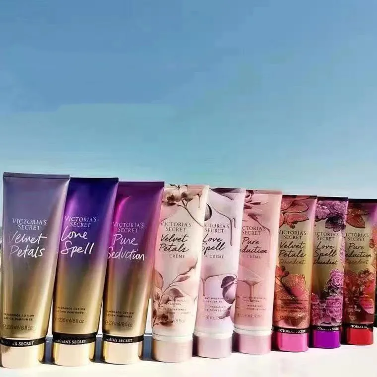 Wholesale High Quality Velvet Petal Coconut Milk Victoria Romantic Moisturizing Whitening Glitter Perfume Body Lotion