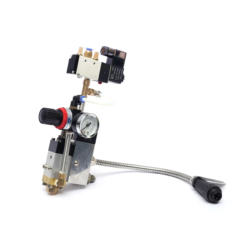 Customized Adhesive Spray Gun Hot Melt Glue Machine Dispensing Module Gun for Box Sealing Carton Packaging