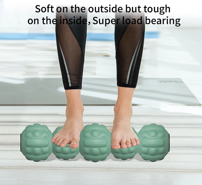 Biodegradable Yoga Column Fitness Equipment Pilates Foam Roller Fitness Gym Exercises Muscle Massage Roller