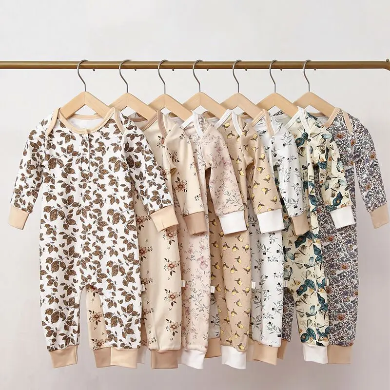 Custom Toddler Baby Clothing Romper Wholesale Pajamas New Born clothes Ready To Ship Romper