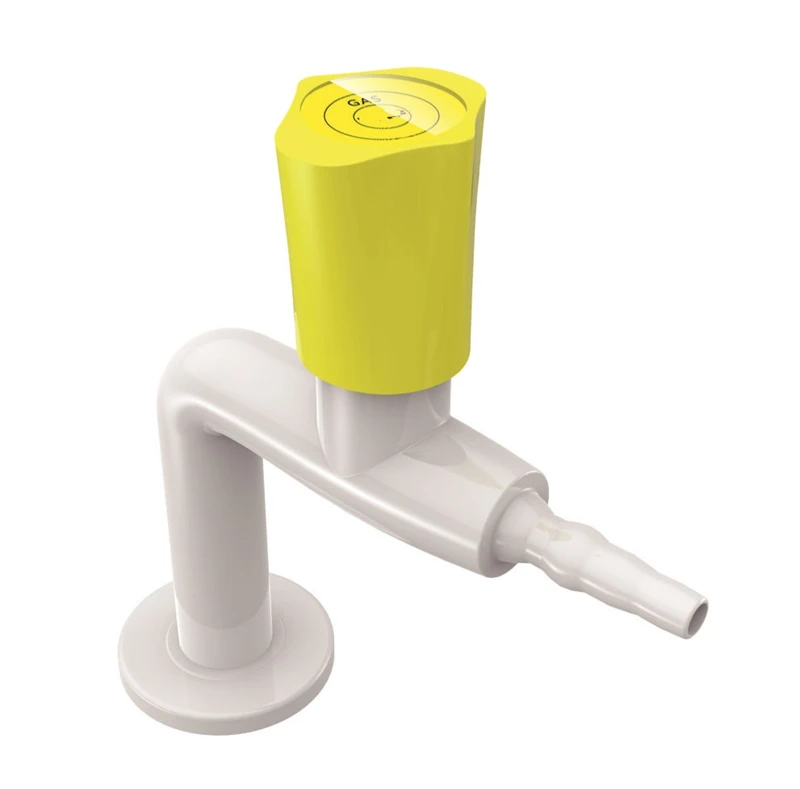 Solid Brass Chemical Resistant Desktop Single Head Gas Cork for Laboratory Equipment