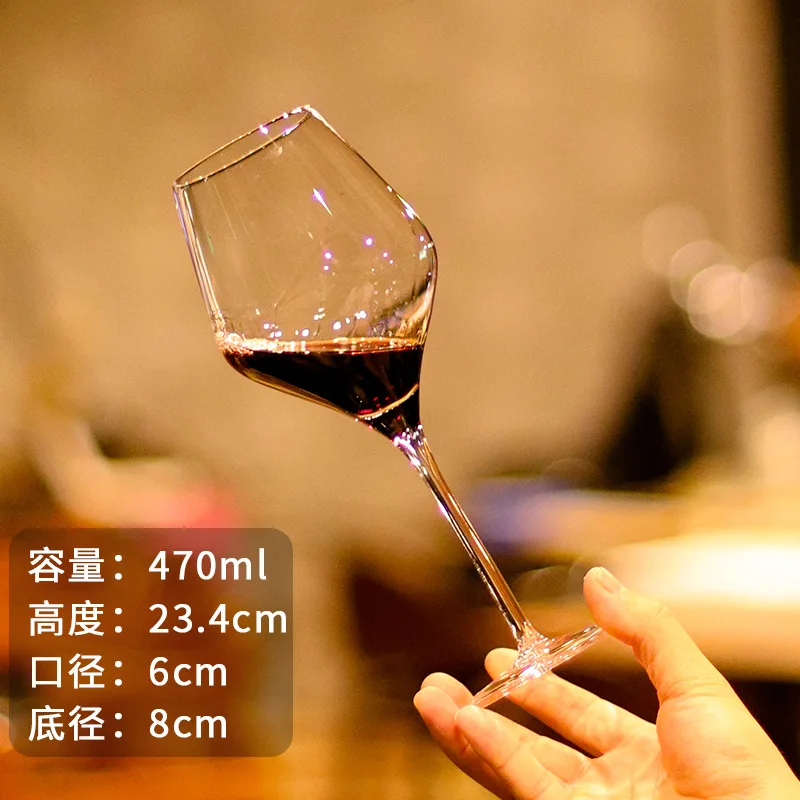 Factory Direct Sales Of High-Quality High Footed Glasses Creative European Lead-Free Crystal Wine Glasses Decanter Glasses