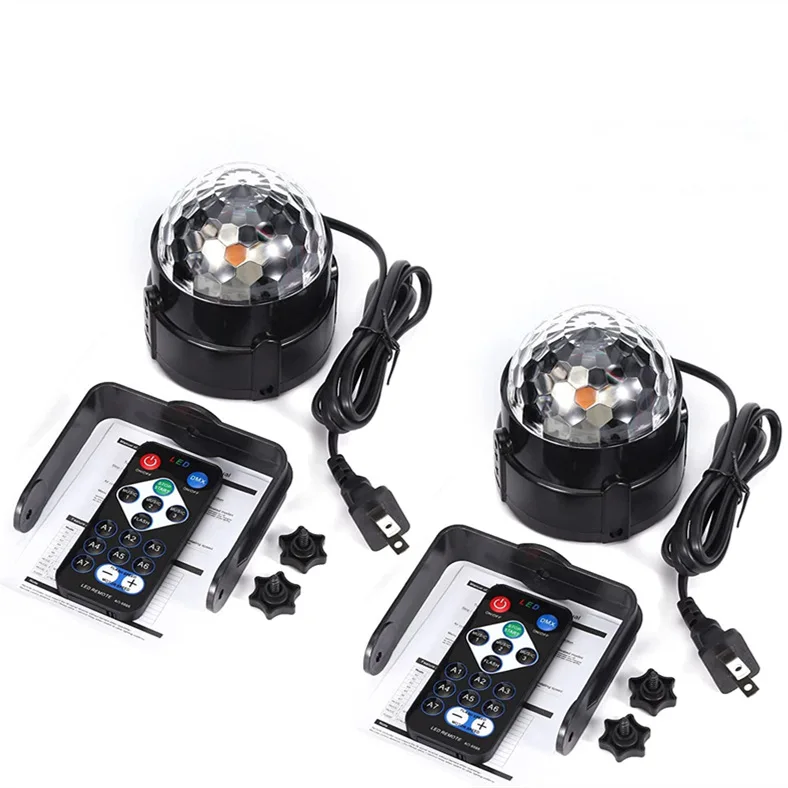 Remote Control Bracket Little Magic Colorful Crystal Laser Ktv Rotating Bungee Stage Light