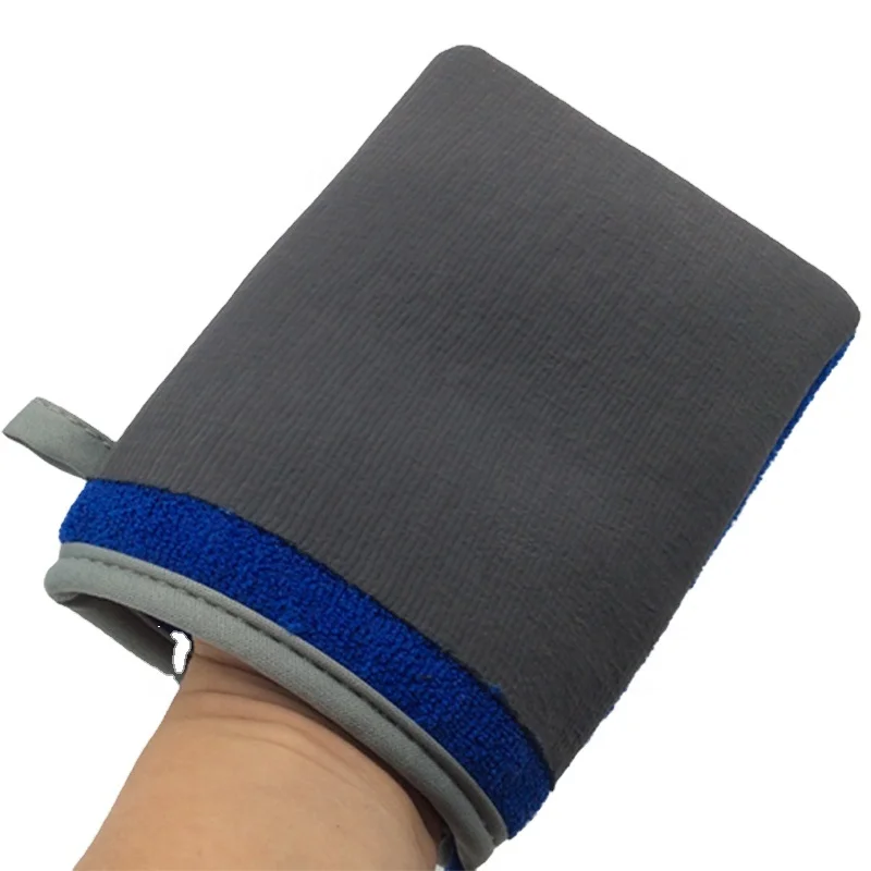 Средний Волшебная глина Mitt бар для автомобиля из микрофибры для мытья claymitt Авто Детализация Автомойка рукавицей полировка мягкий BT-6016M