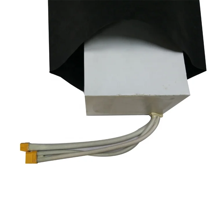 160-390mm Lay-flat Width  Composite Polymer Heat Shrink Wrap Tube Matte Black Color  for Battery pack