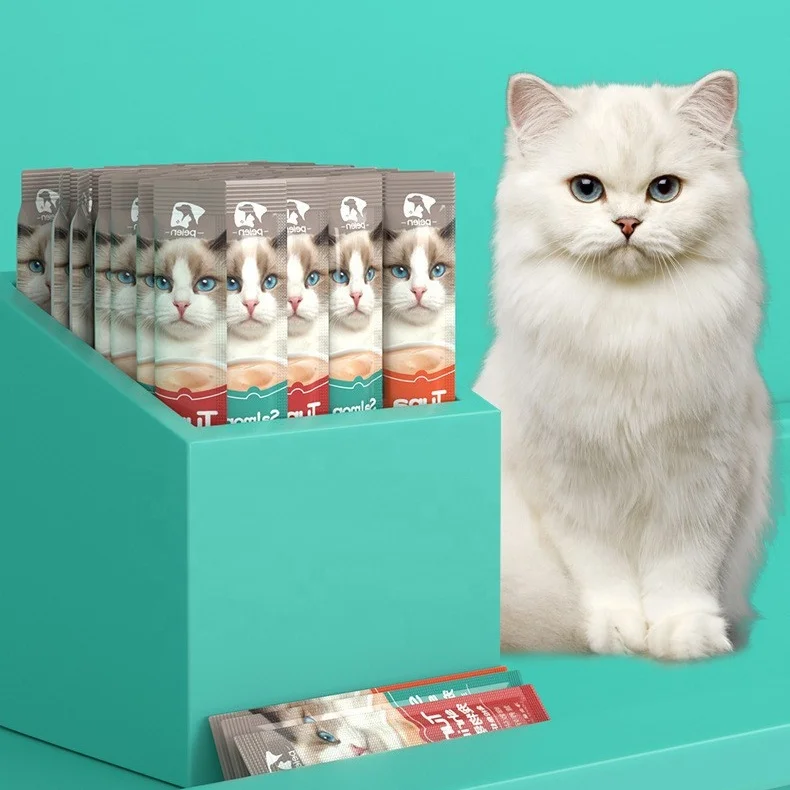 Top Sale Cat Snack 15g Delicious And Nutritious Peien Cat Food Cat Treat Snack Wet Food