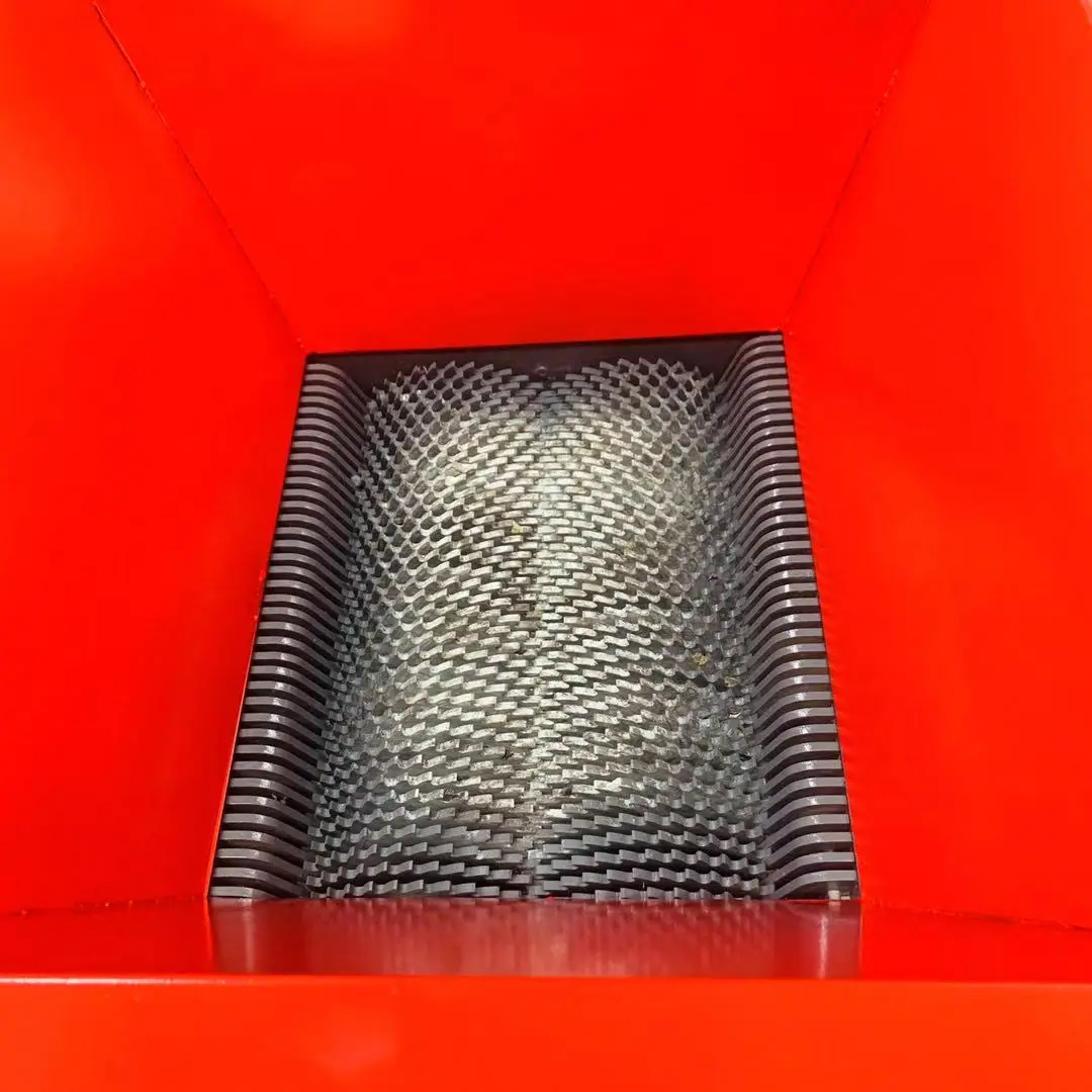 Dete Customized double shaft metal shredder crusher machine box shredder blade part of Plastic and rubber machinery
