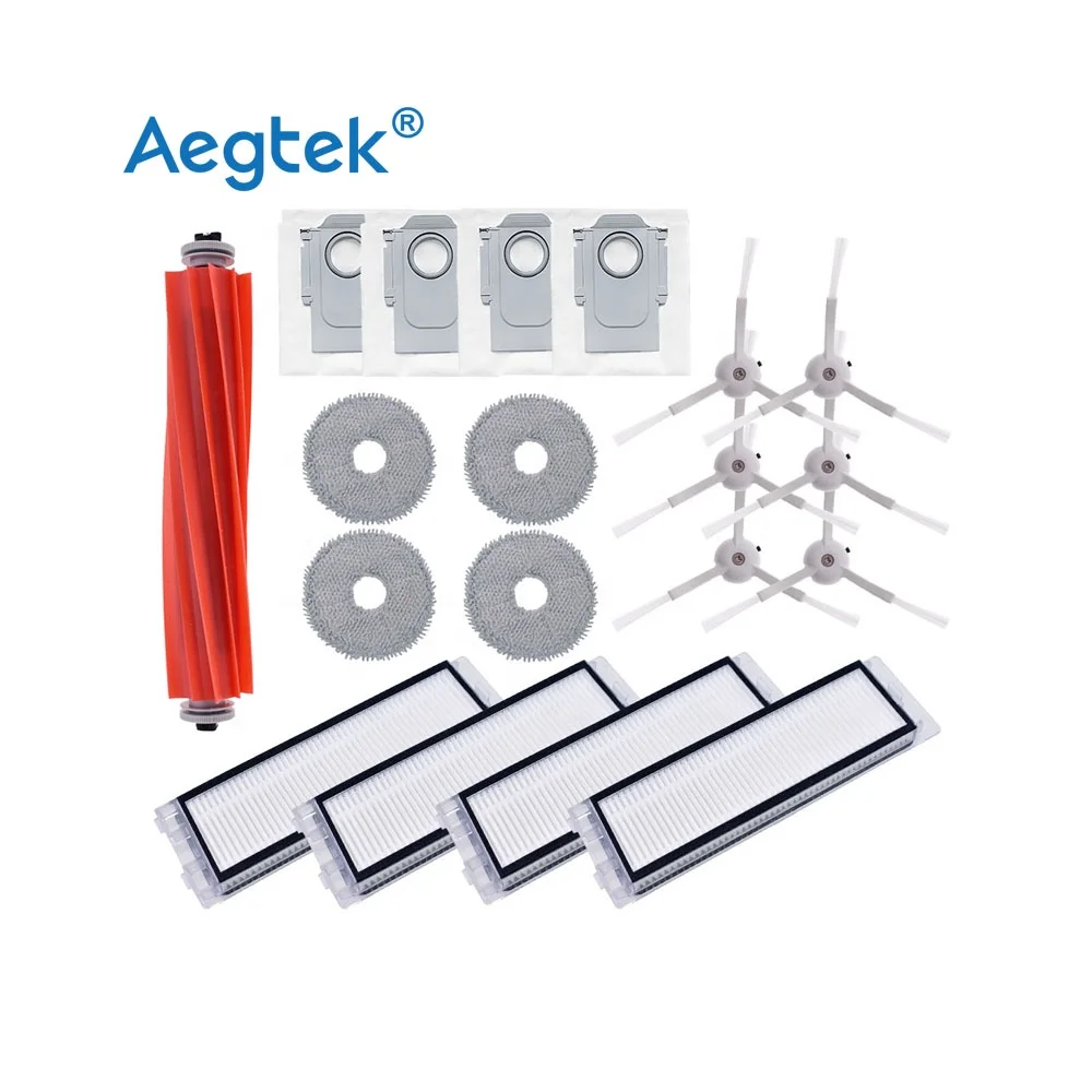 Q Revo MaxV/Q Revo S/Q Revo Pro Brush HEPA Filter Mop Cloth Dust Bag for Roborock Vacuum Cleaner Replacement Parts