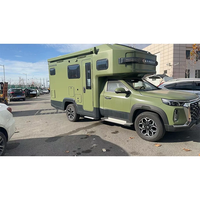 Changan motorhome rvs camper 4x4 производитель караванов для автодома Китай экспедиция грузовик кемпер