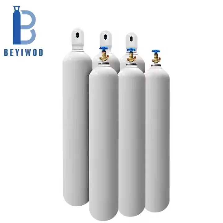 ISO7866 high pressure  wholesale CE Approval 200Bar seamless steel CO2 Bottle Argon Gas Cylinder O2 cylinder