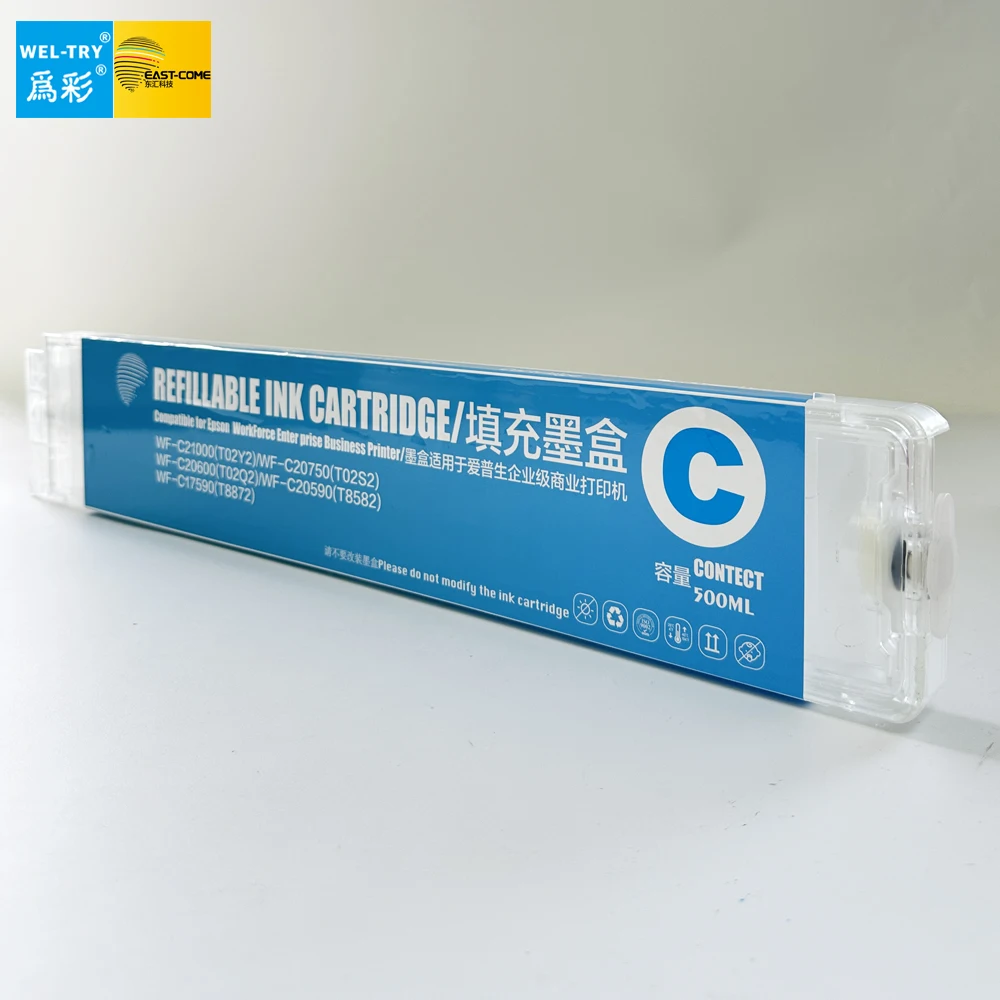 WEL-TRY T8871-T8874 T8873 многоразовый картридж для Epson t8871 WF-C17590 рабочих предприятий серии gaga