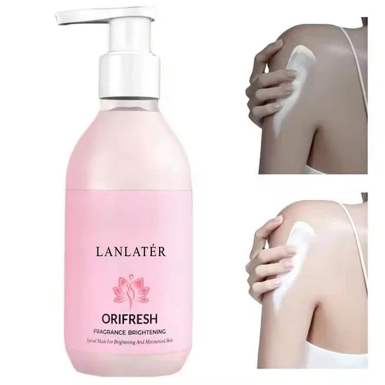 Focus on Plant-based skin care body lotion Pure plant extract pump works perfume lotion sets