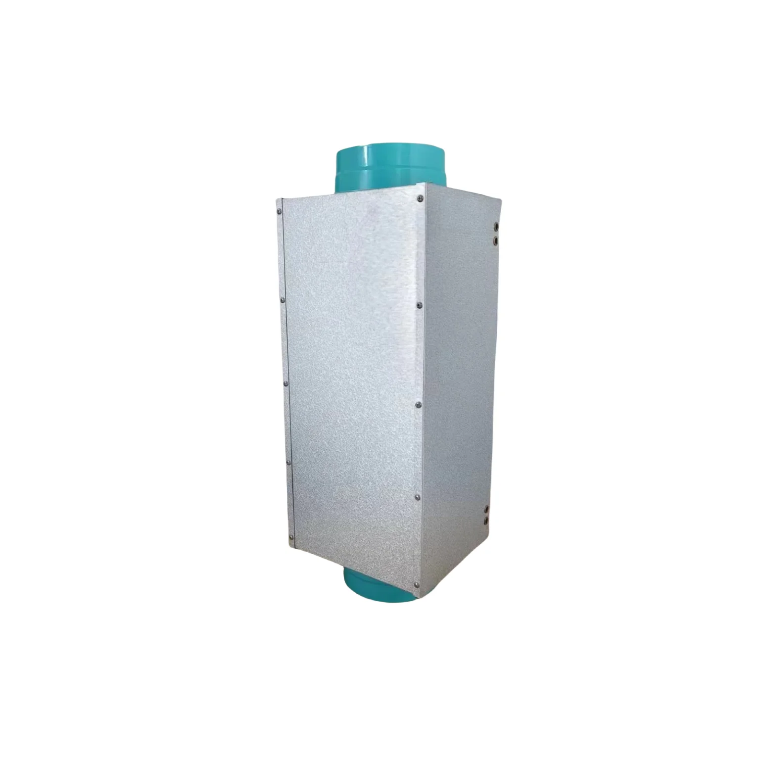 Metal HVAC Fresh Air System 160mm Soundproof Box Noise Reduction