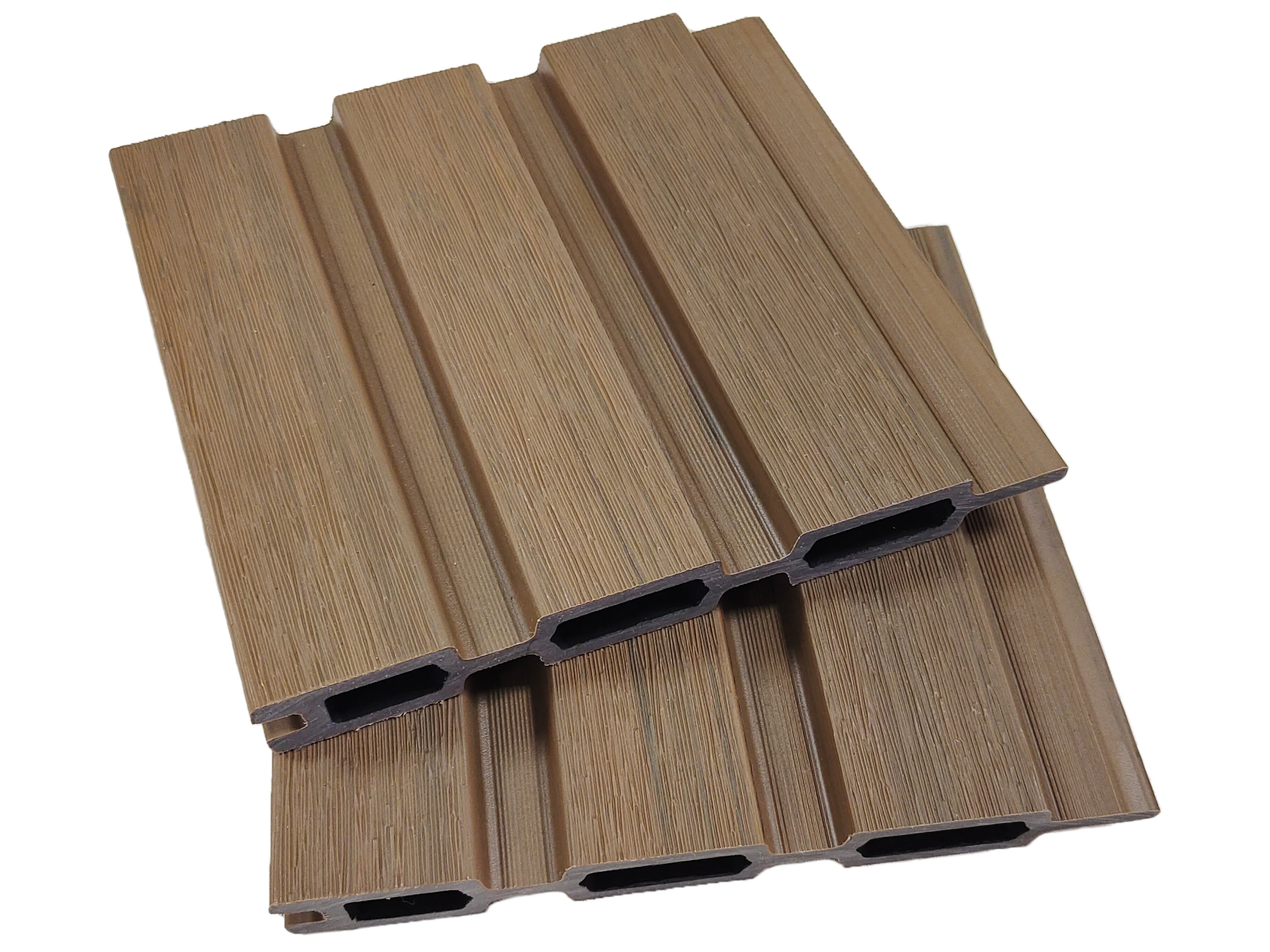 Beautiful Wholesale Easy Installation Wood Plastic Outdoor Composite Waterproof Garden WPC Panel Privacy Fence Panel WPC Fence