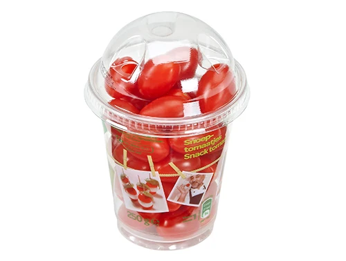 Eco-friendly PLA High Transparent disposable fruit cup