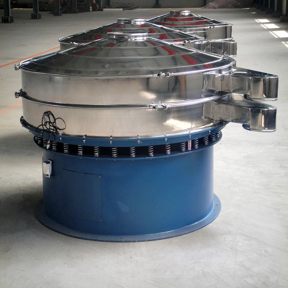 Circular Sieve Equipment for Separating Soil, Mud and Stone