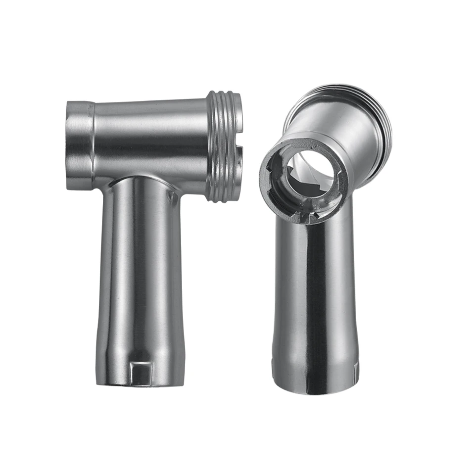 12#22#32# Meat Grinder Accessories Parts Stainless Steel Head Worm Fixing Ring Spare Parts For Electric Desktop Meat Grinder