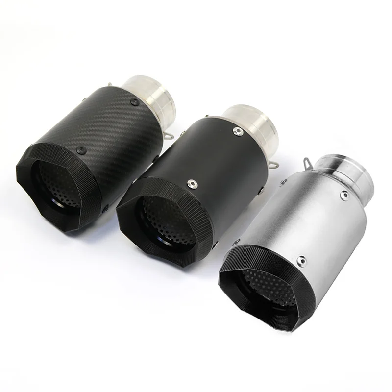 Универсальный глушитель выхлопных газов для мотоцикла 51 мм 60 5 Yamaha MT09 MT07 FZ07 R1 BMW S1000RR