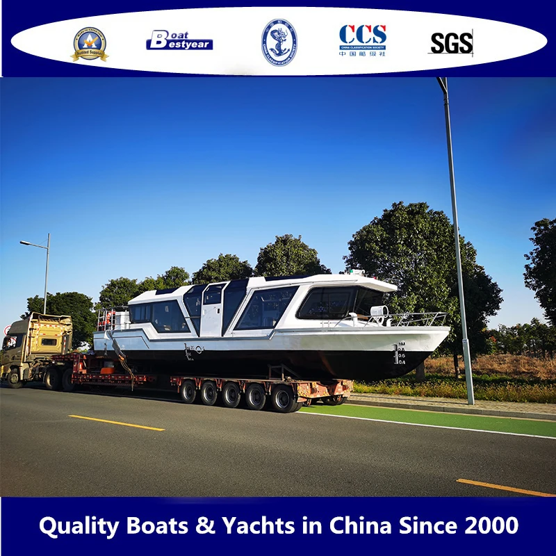 Bestyear 17.6m Fiberglass Electric Multifunction Boat